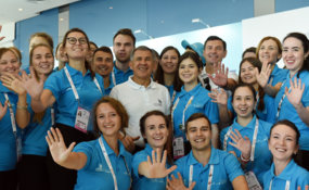 WorldSkills Kazan 2019 volunteers