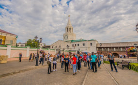 Tour around Kazan for WorldSkills 2019 delegates